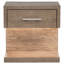 Table de chevet 1 tiroir Gibbons Barley Brown