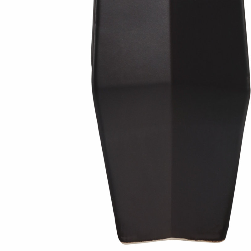 Grand vase en céramique 31 "Moines, H 24 po x l 6 po x P 6 po