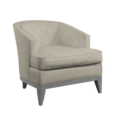 Caroline 31" Wide Polyester Barrel Chair
