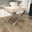 Tabouret de salon en acier inoxydable