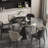 Round Dining Table With Sintered Stone Tabletop-331995954