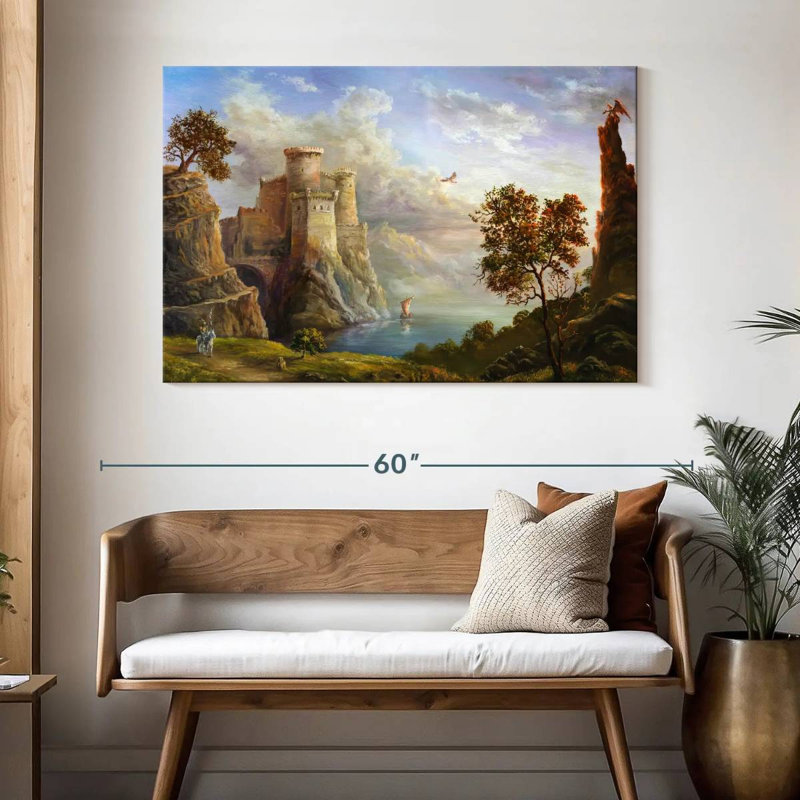 Lilie Fantasy Kingdom, 32" H x 48" W