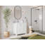 Meuble-lavabo simple 36 po avec comptoir en quartz Chicago-96137693