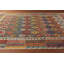 Tapis oriental réversible en laine Kilim 10 x 13