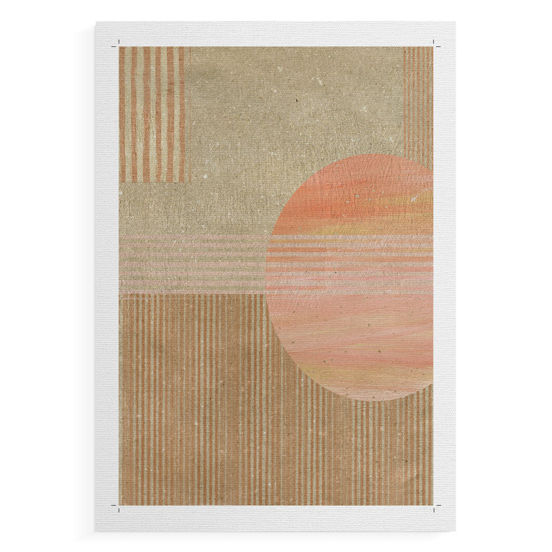 Adobe Sunrise II - Impression sur toile seulement - NON-CADRE, H 18 po x l 12 po