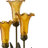 21.5"H Alianys 3 Light Lily Table Lamp-1920609419