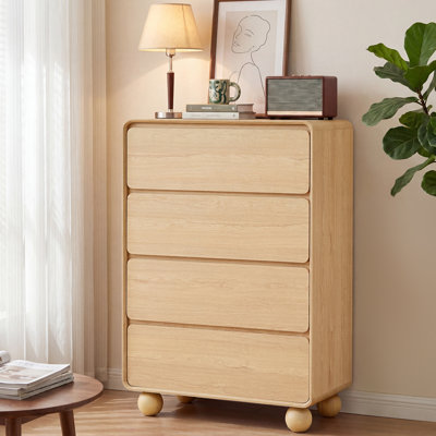 Commode de rangement 4 tiroirs minimaliste