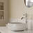 Deluge Waterfall Vessel Polished Chrome Single Hole, Single Handle With Drain Assembly