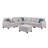 Modern Sofasam Sectional Sofa With Ottoman