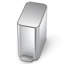 Simplehuman 5 Liter / 1.3 Gallon Slim Steel Step Trash Can-324382386