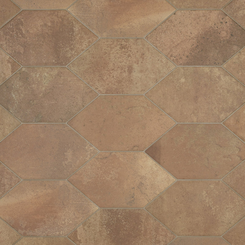 Volterra 7" x 13" Porcelain Stone Look Wall & Floor Tile