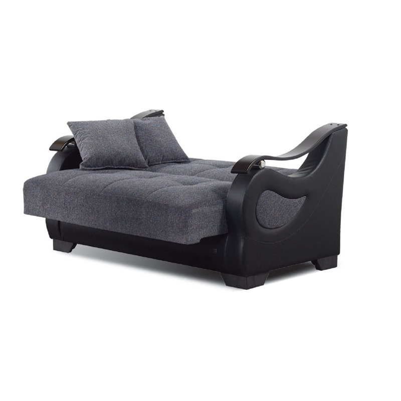 Baldev Upholstered 62'' Sleeper Sofa