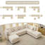 Canapé modulaire 7 pièces 7 pièces-1287937429