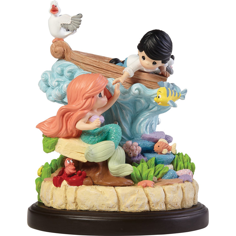 Figurine musicale Precious Moments Disney La Petite Sirène 6,5 pouces