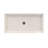 DreamLine SlimLine 36 inch D x 54 inch W x 2 3/4 inch H Single Threshold Biscuit Alcove Shower Base with 2 inch Matte Black Center Round Drain-118321959