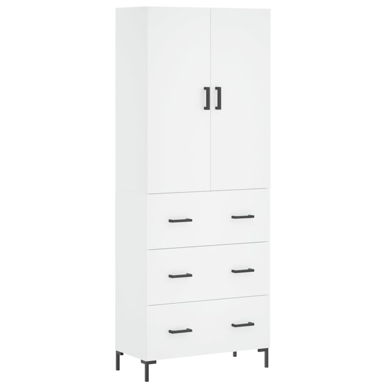 69.5cm Sideboard, White
