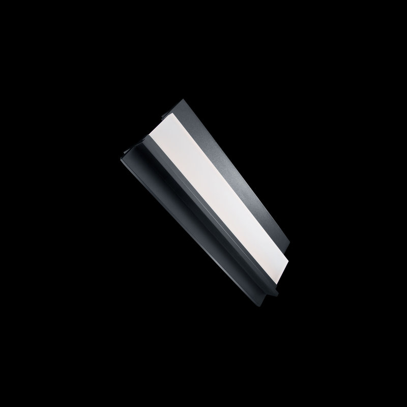 Enigma 1 - Light LED Outdoor Flush Mount, 18" H x 3.5" W x 7.75" D, 16.6W