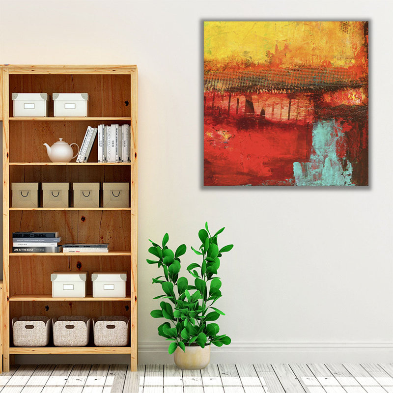 Inner Circle I - reproduction d'art sur toile, H 24 po x l 24 po