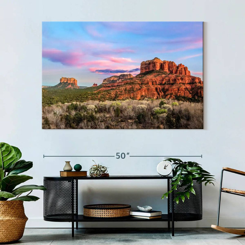 Alvord Sedona Rock Formations, H 34 po x l 51 po