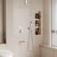 Système de douche à pluie haute pression 3 fonctions, ensemble de robinet de baignoire