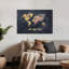Carte du monde, art mural contemporain-129151855-129418386