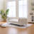 Upholstered Accent Bench With Two Pillows-727004009