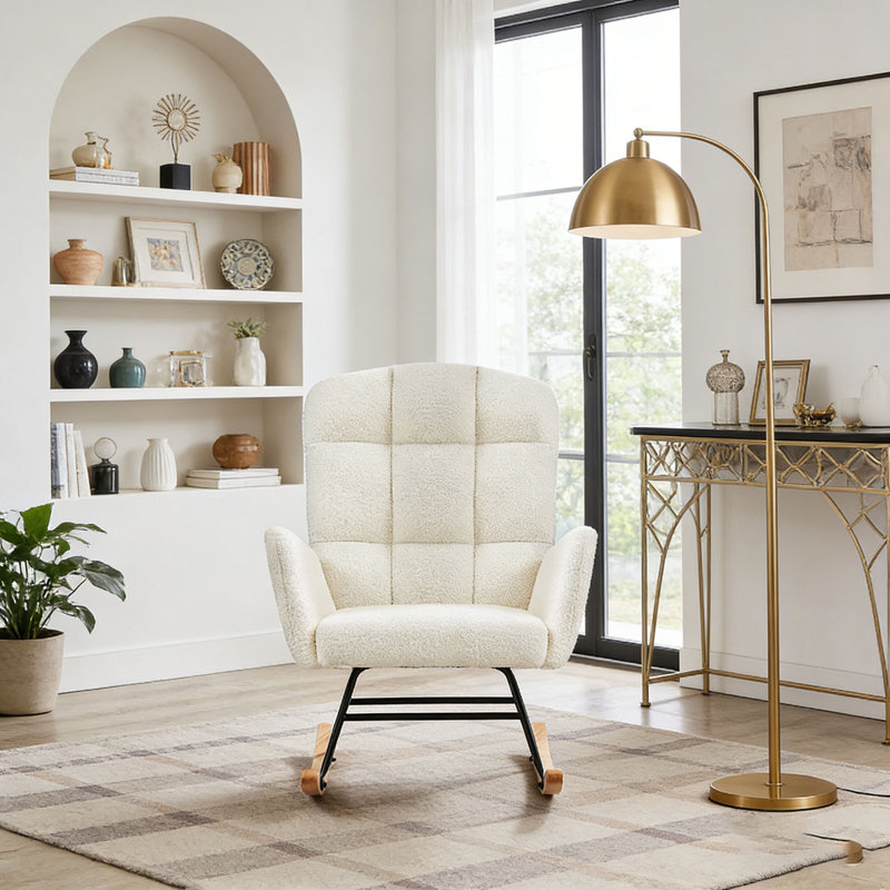 Fauteuil à bascule Teddy
