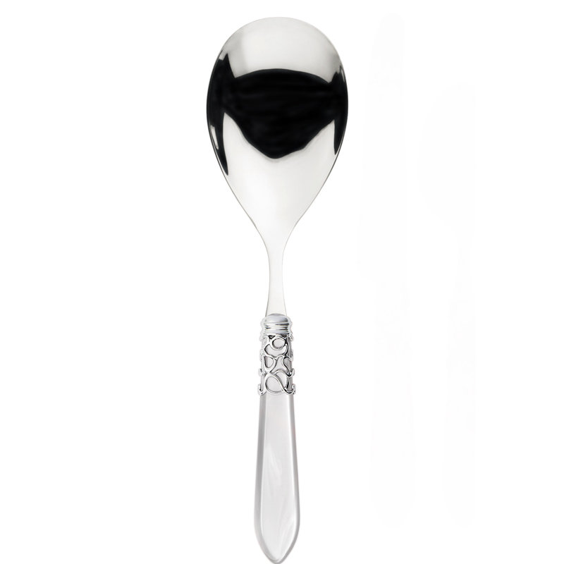 Melodia Brilliant Casserole Rice Serving Spoon Pink, White