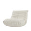 Chauffeuse ergonomique en chenille, canapé de plancher paresseux pour la vie moderne, canapé-sac d'appoint confortable pour la détente
