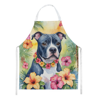 Tablier Staffordshire Bull Terrier Luau