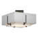 Exos 2 - Light 16.6" Semi Flush Mount