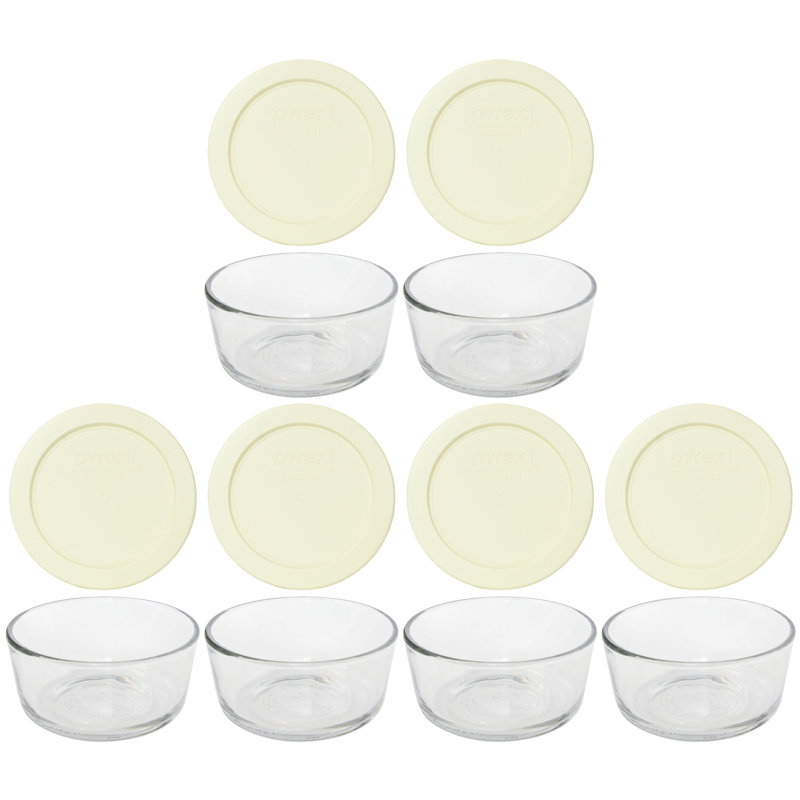 Ensemble de 6 contenants alimentaires Badriya, « Sour Cream »