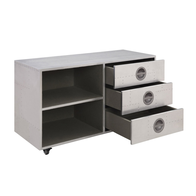 Armoire en aluminium à 3 tiroirs