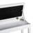 Piano Bench, Duet Piano Chair With Faux Leather Padded Cushion And Wooden Frame, Button Tufted Keyboard Bench, White-853498523