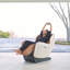 Faux Leather Heated Massage Chair-2026107421