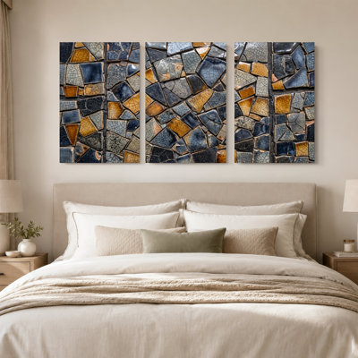 «Blue and Ochre»