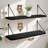 5.9"D x 24"W Floating Shelves for Wall,Bookshelf Organizers,Set of 2