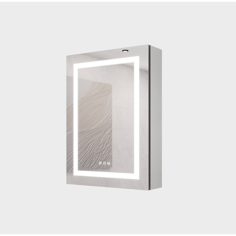 Armoire à pharmacie avec miroir et 3 tablettes l 20 po x H 28 po