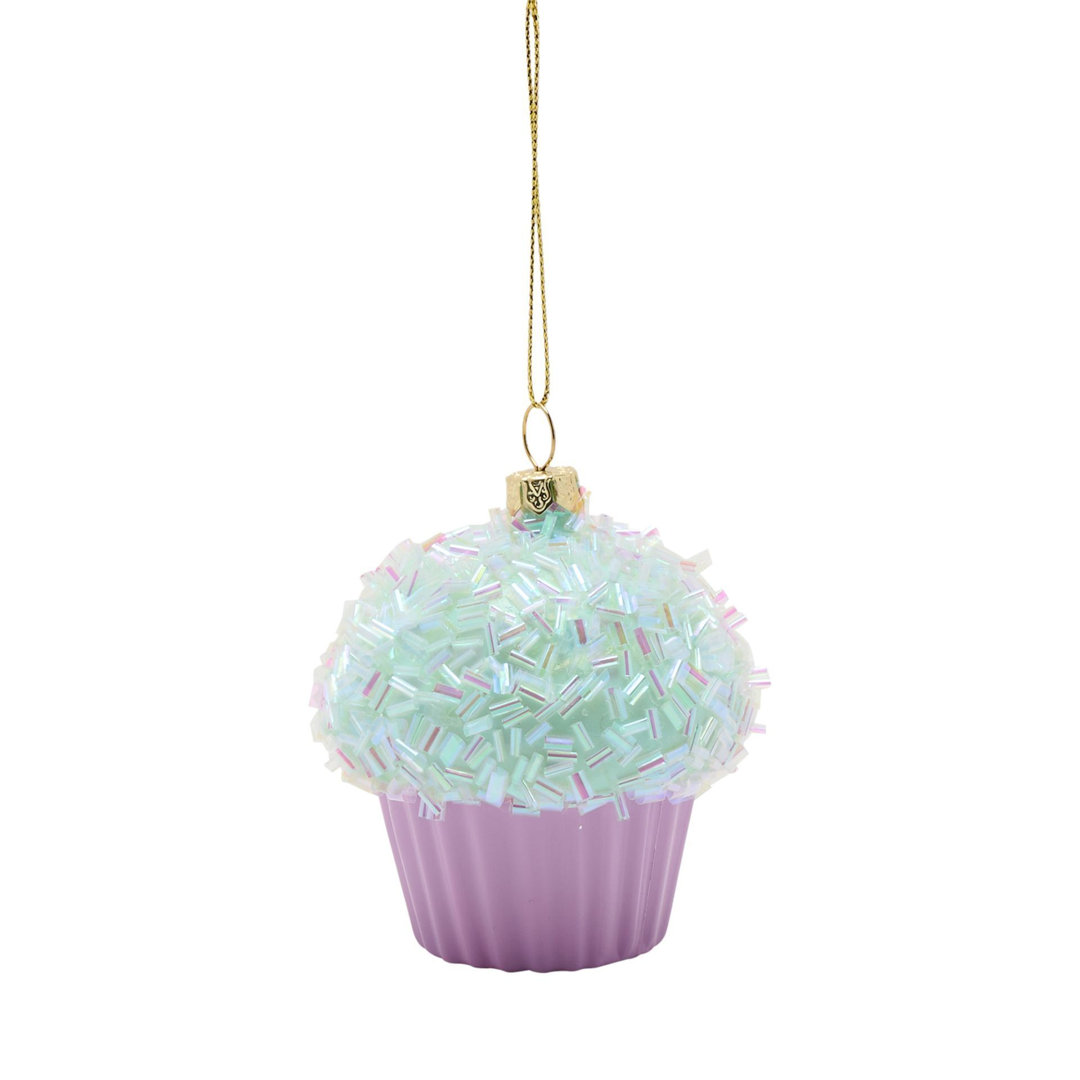 The Seasonal Gift Co Cupcake Hanging Tree Halloween Decoration 18cm Lilac Plastic - Image 4