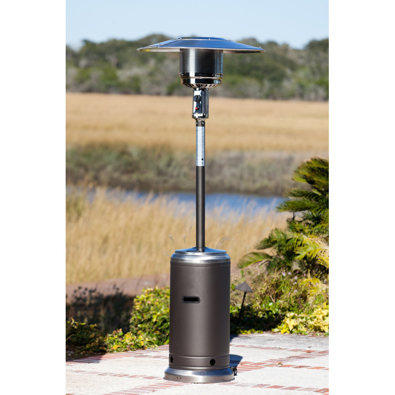 44000 Propane Standing Patio Heater, Mocha