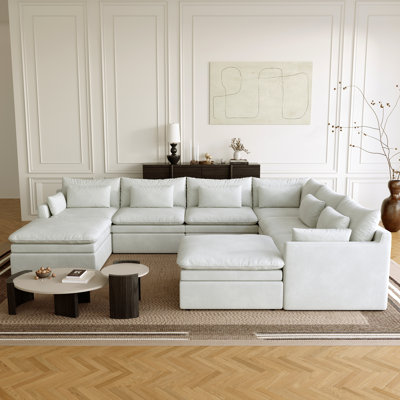 Laron Rutherford Upholstered Sectional Reversible