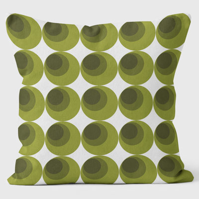 Small Circles Abstract Cushion