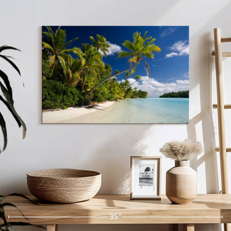 Gillard Tropical Aitutaki Lagoon, H 16 po x l 24 po