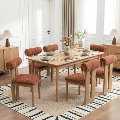 Morral Upholstered Solid Wood Dining Chair