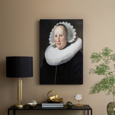 Portrait de Maertgen van Bilderbeecq - Toile tendue sur châssis par Rembrandt van Rijn