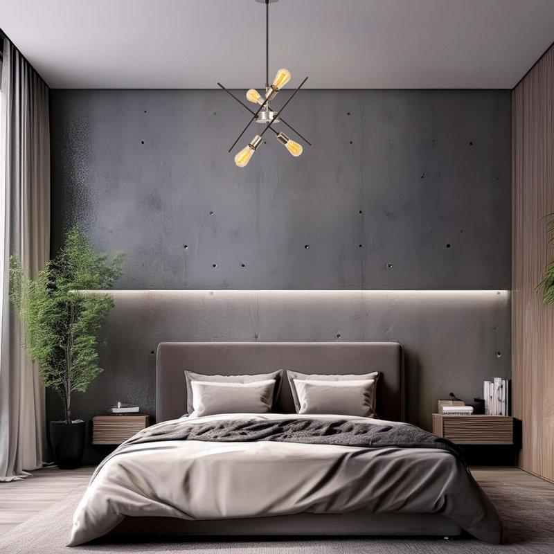 Lustre spoutnik 4 lumières