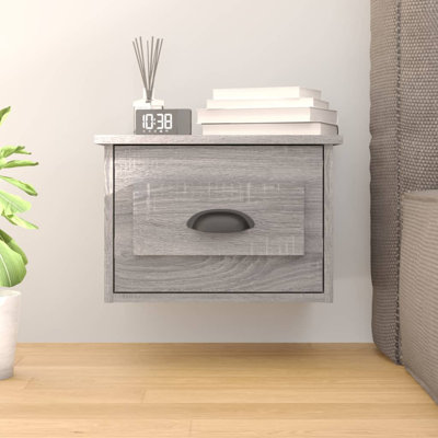 Lurette Solid + Manufactured Wood Bedside Table