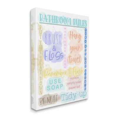 «Fun Bathroom Rules» par Matthew Piotrowicz