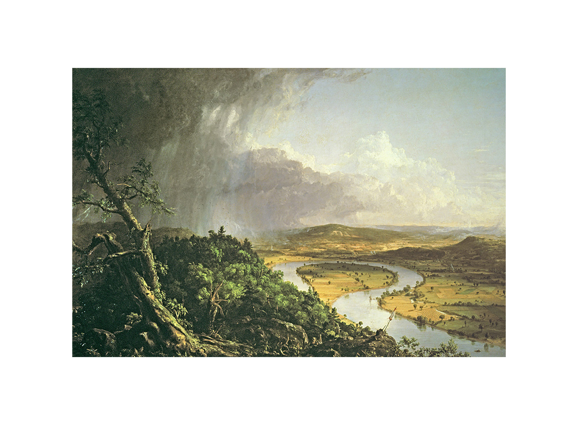Marlow Home Co. The Oxbow' Painting Print | Wayfair.co.uk