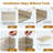 Oak Wood Grain Pvc Wire Shelf Covers